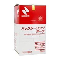 Amazon.co.jp: ニチバン バッグシーリング テープ No.540 20巻入